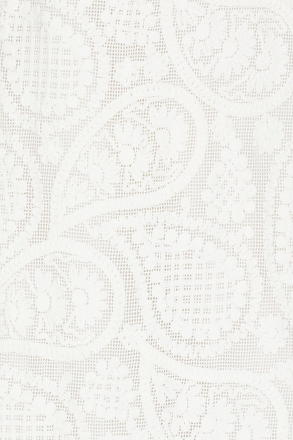 Textured white dress