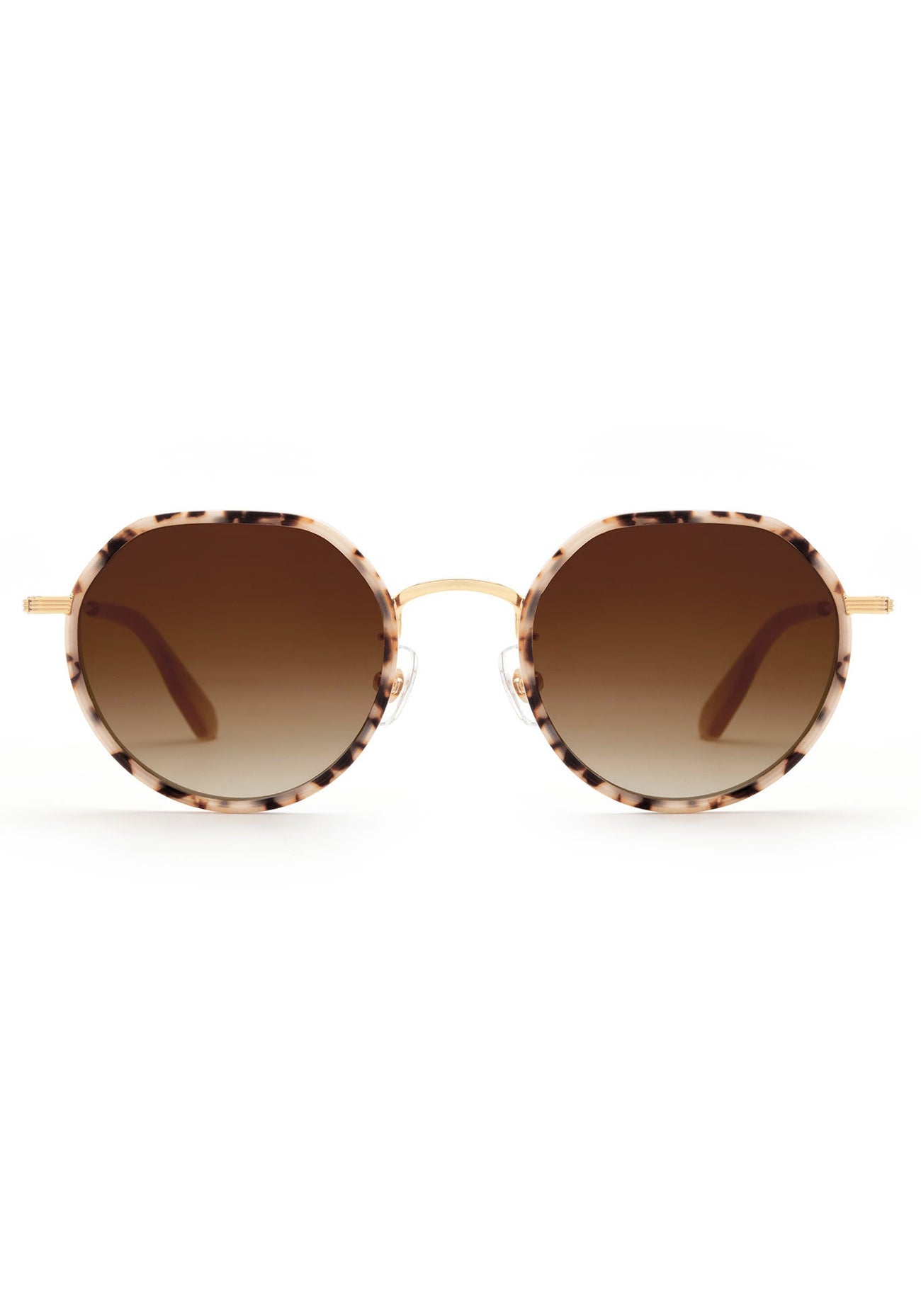 Calliope Sunglasses - Matte Oyster to Petal 24K