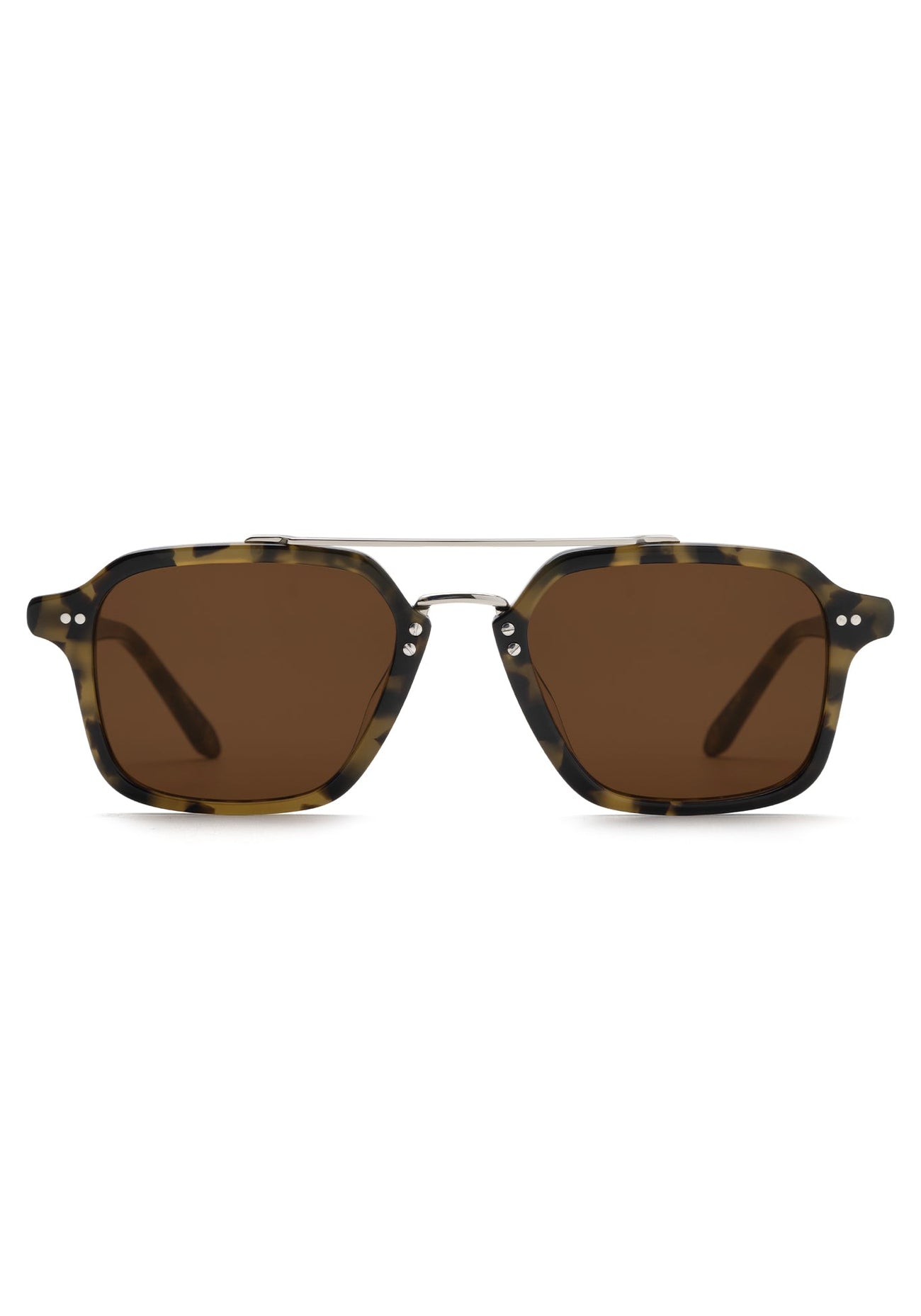 Colton Sunglasses - Tortuga Silver