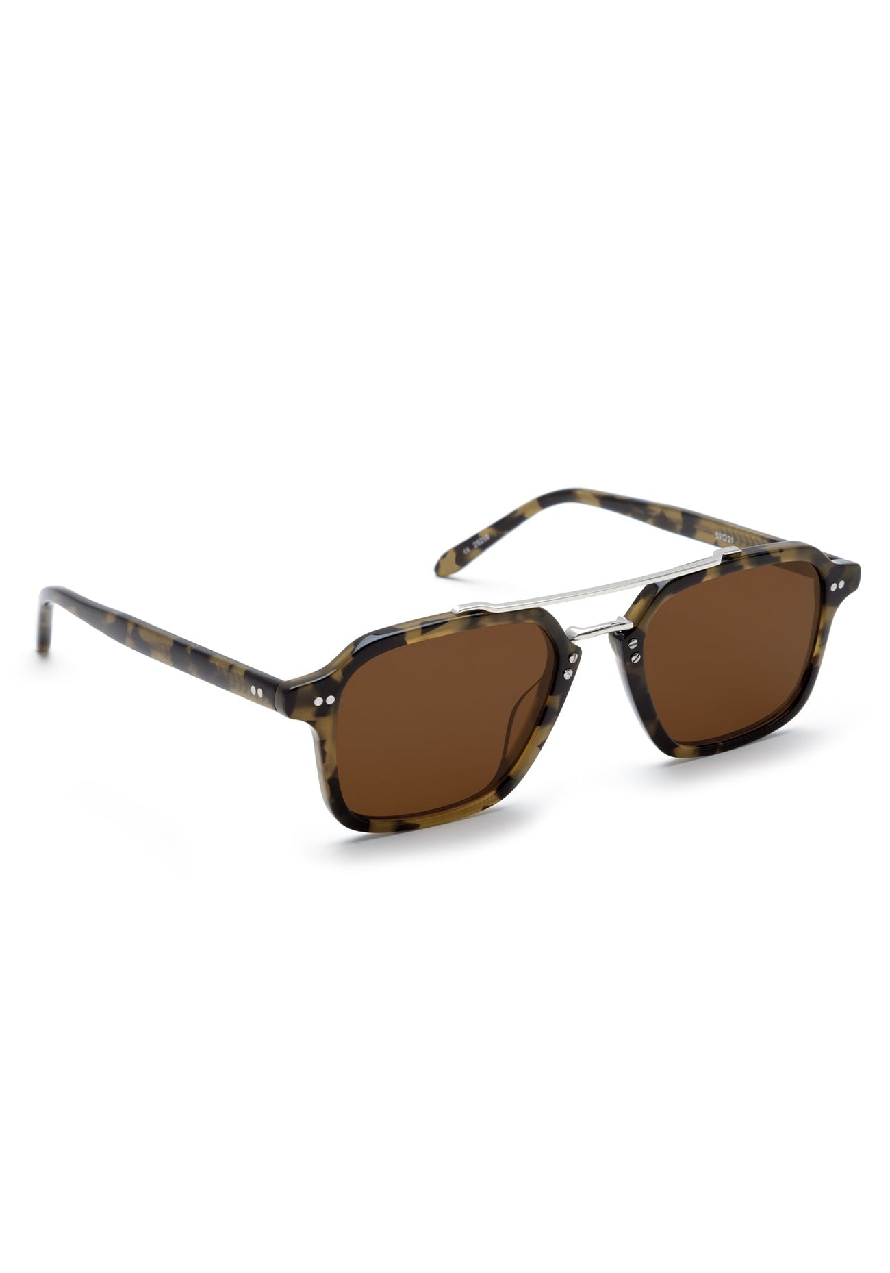 Colton Sunglasses - Tortuga Silver