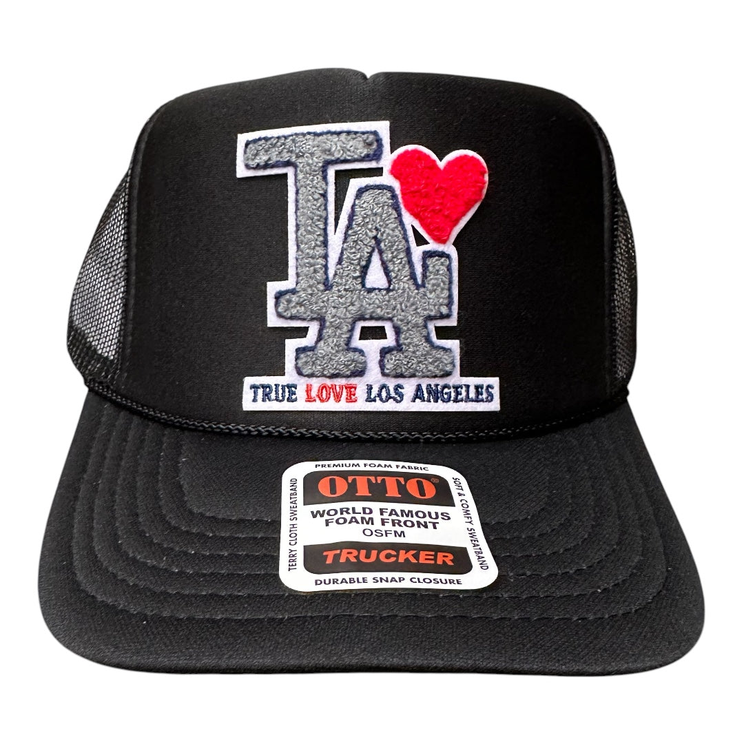 TRUE LOVE LOS ANGELES :: TRUCKER HATS FOR CA FIRE RELIEF