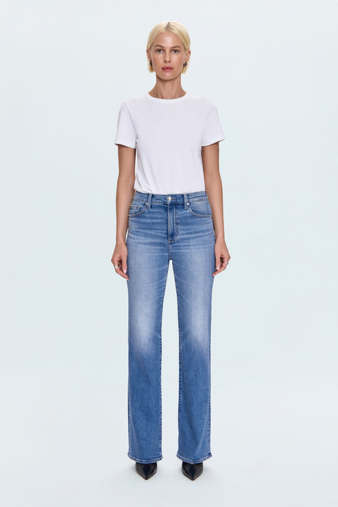 Evie High Rise Slim Boot Jean - Illusion