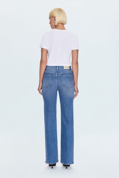 Evie High Rise Slim Boot Jean - Illusion