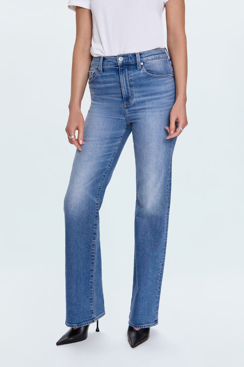 Evie High Rise Slim Boot Jean - Illusion