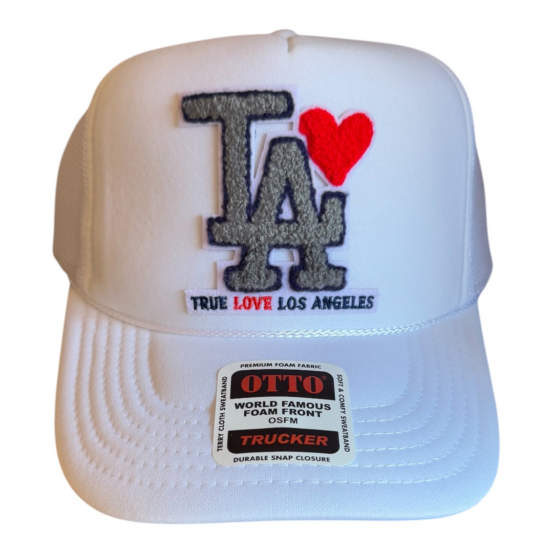 TRUE LOVE LOS ANGELES :: TRUCKER HATS FOR CA FIRE RELIEF