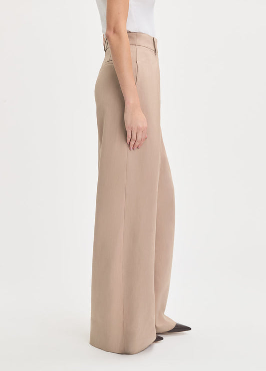 Pleats For Days Pant - Mocha
