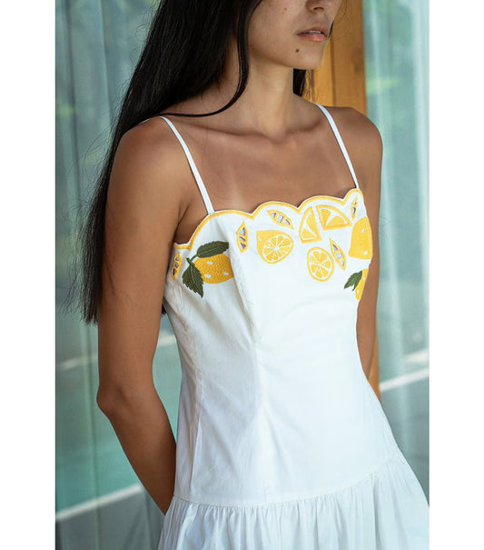 Destiny Dress - White