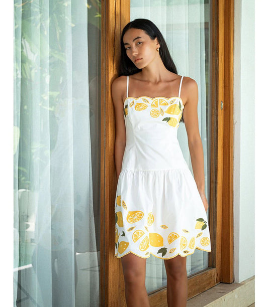 Destiny Dress - White