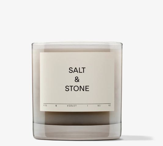 Salt & Stone Candle - Fig & Violet