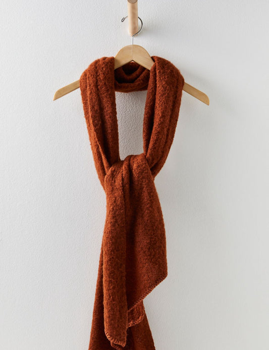 Rangeley Recycled Blend Scarf - Gingerbread