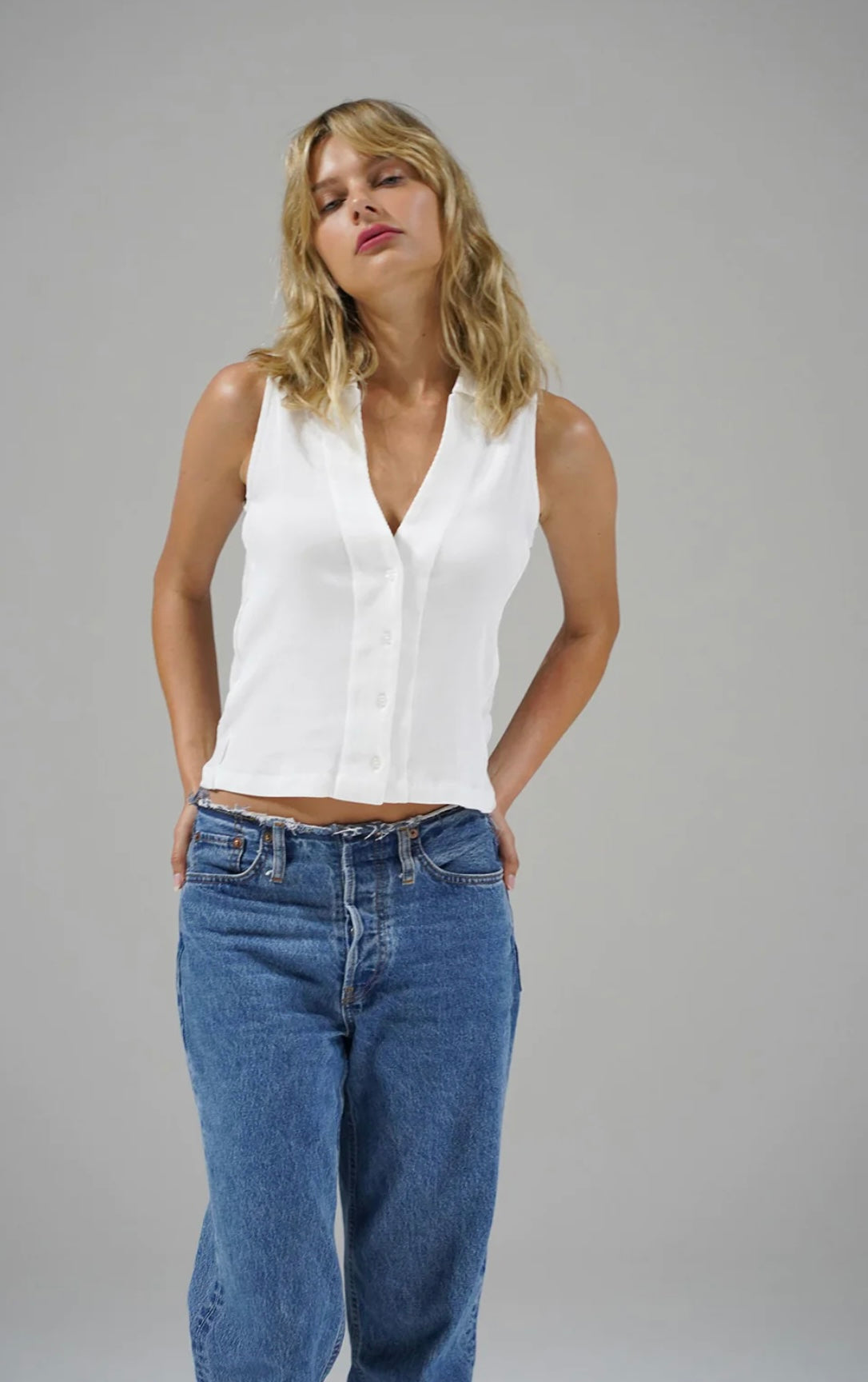 Sherbourne Top - White