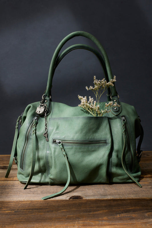 Mini Emerson Tote Bag - Secret Sage
