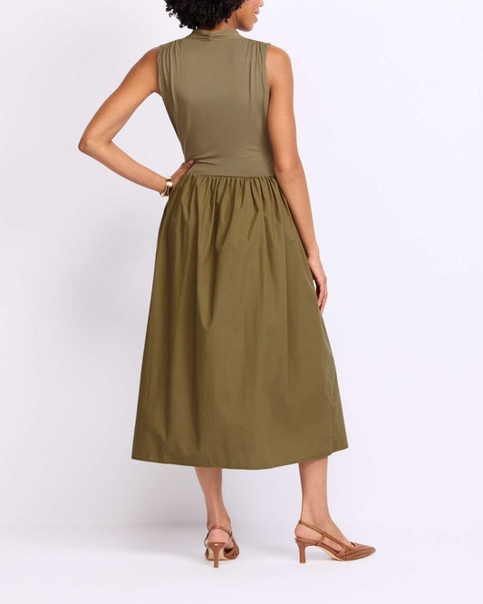 Winnie Dress - Washed Olive