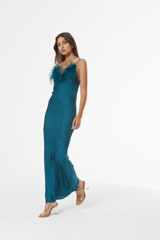 Romeo Dress - Deep Teal