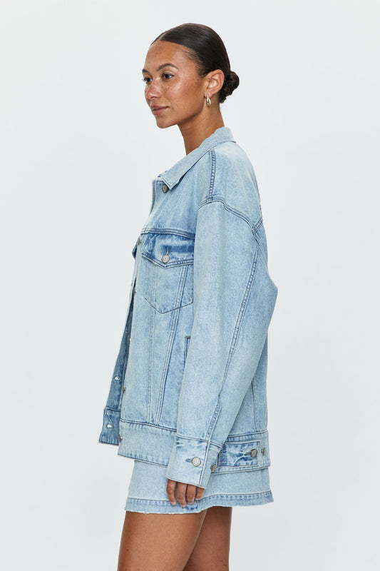 Dries Boyfriend Trucker Jacket - Nimes