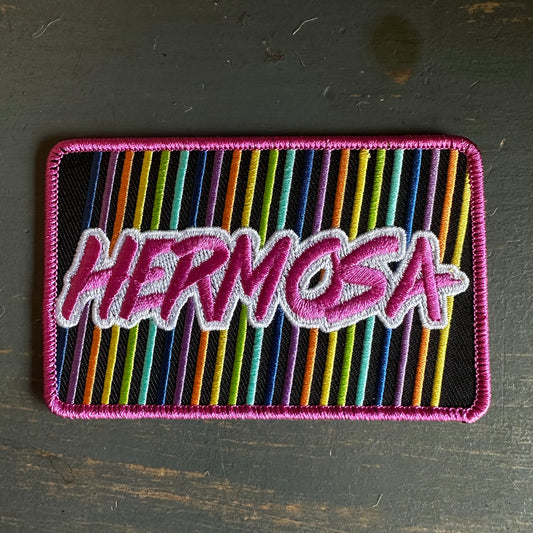 HERMOSA 84 :: 100% Embroidered Iron On Patch