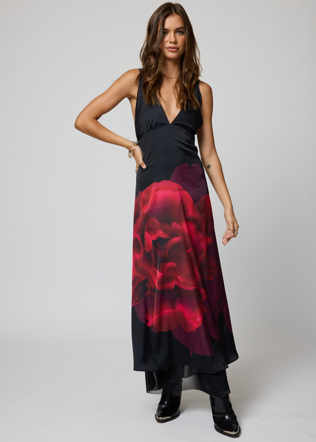 The Stella Maxi - Midnight Rose