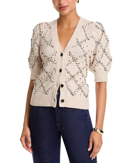 Isla Cardigan- Oat
