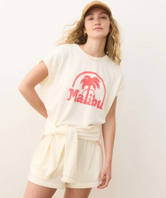 Cloud 9 Terry Dolman Tee-Antique White