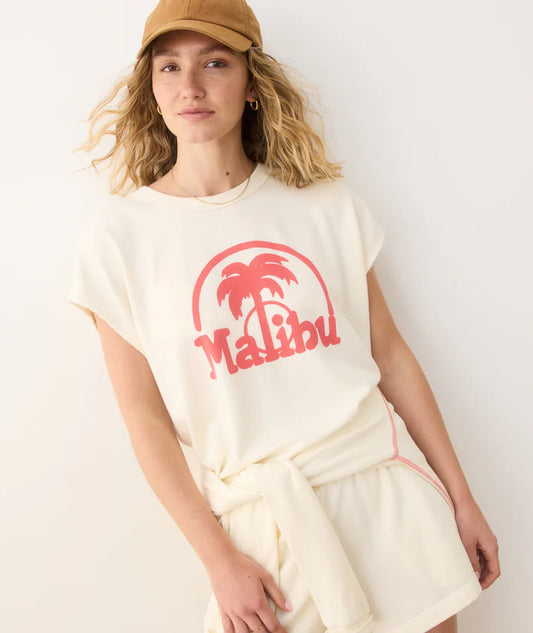 Cloud 9 Terry Dolman Tee-Antique White