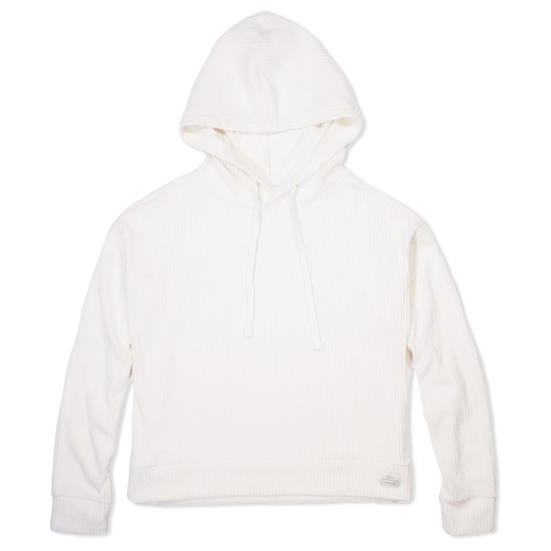 Malibu Ribbed Hoodie - Off White