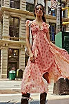Joaquin Dress - Peach Combo