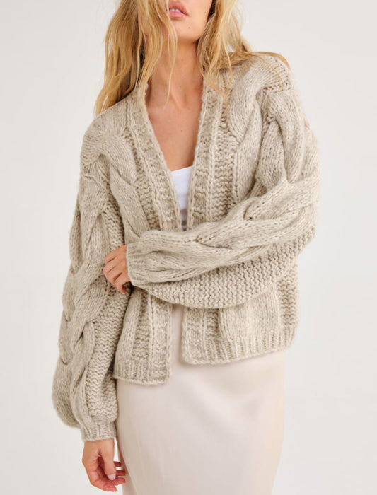 Mimi Cardigan - Oat