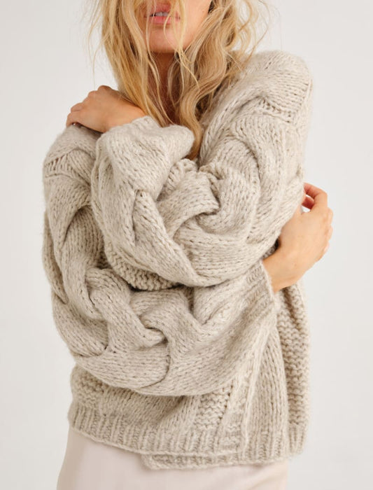 Mimi Cardigan - Oat