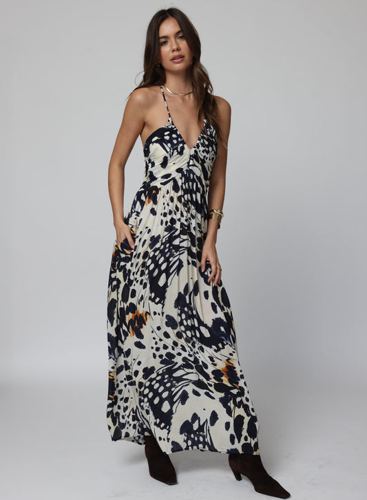 The Nikke Maxi Dress - Monarch