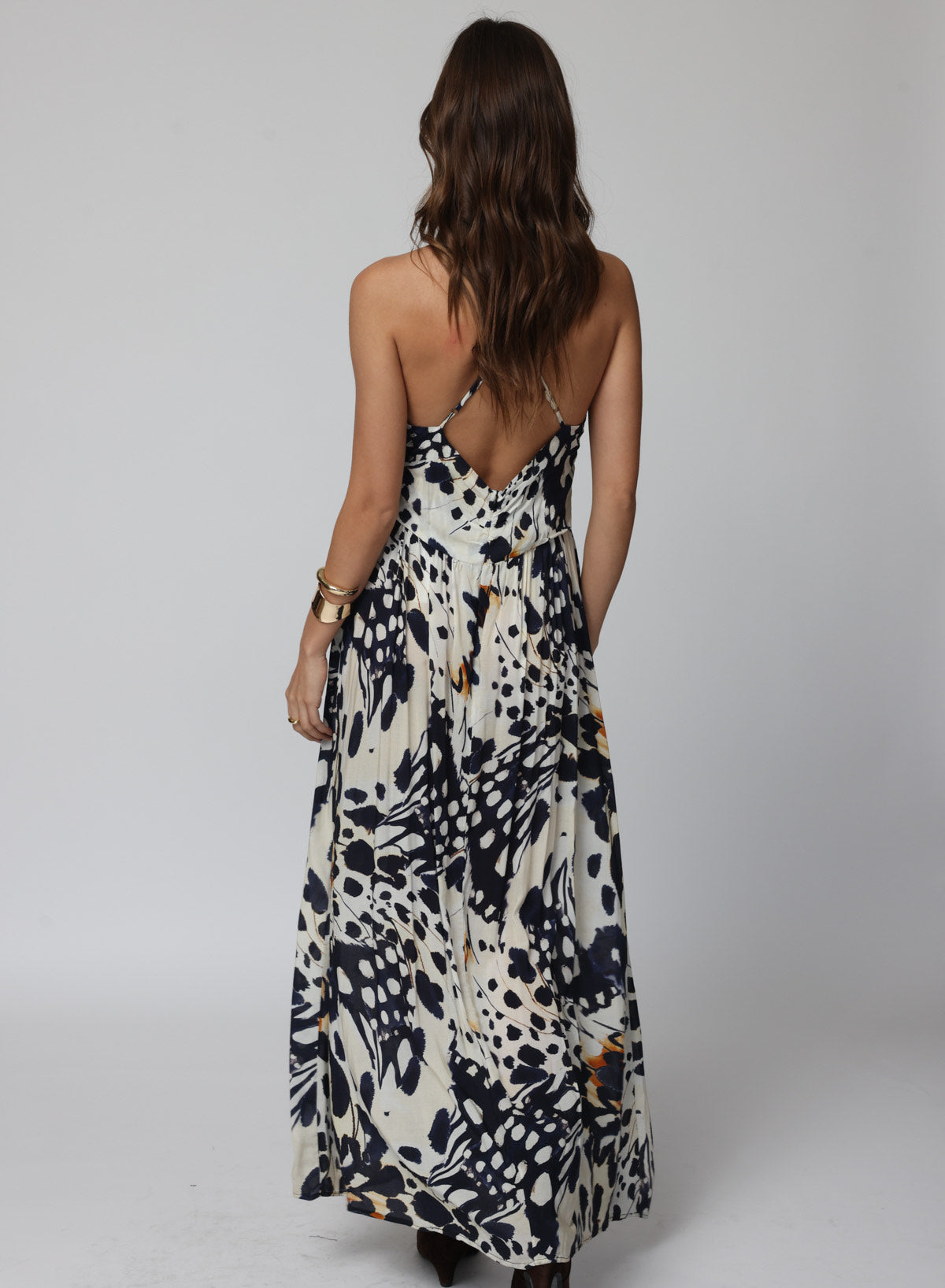 The Nikke Maxi Dress - Monarch