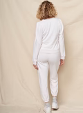 Bonjour Puff Sleeve Sweatshirt - Oyster