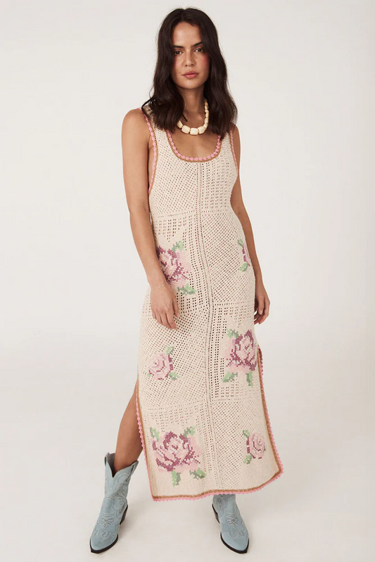 Coastal Granny Midi Dress - Blossom