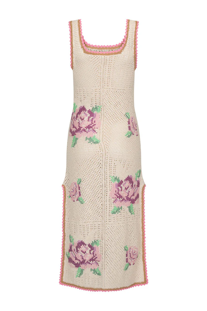 Coastal Granny Midi Dress - Blossom