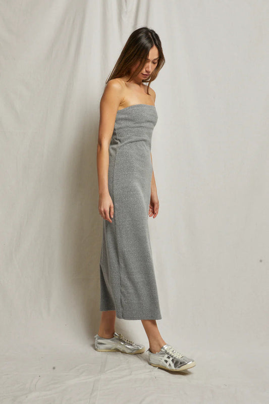 Nadine Tube Dress - Heather Grey