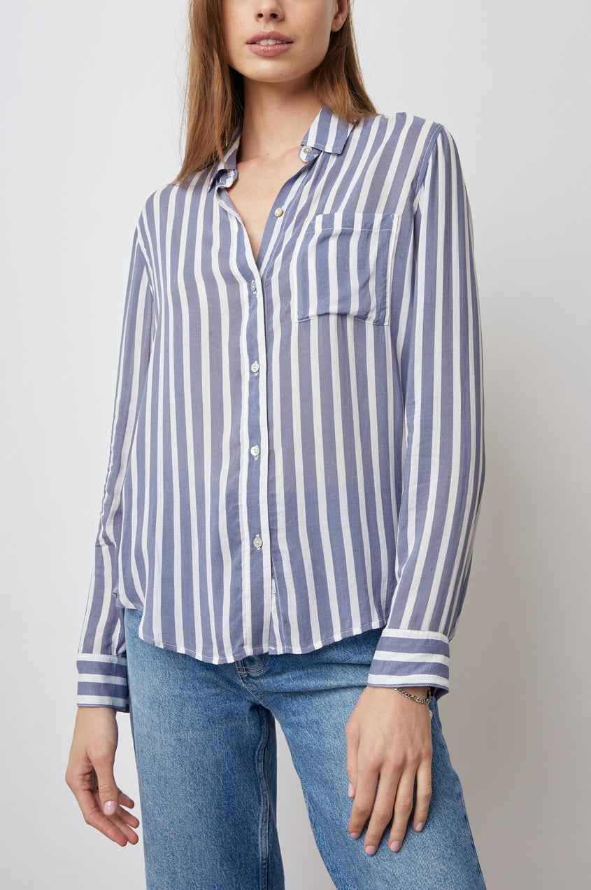 Josephine Shirt - Turin Stripe