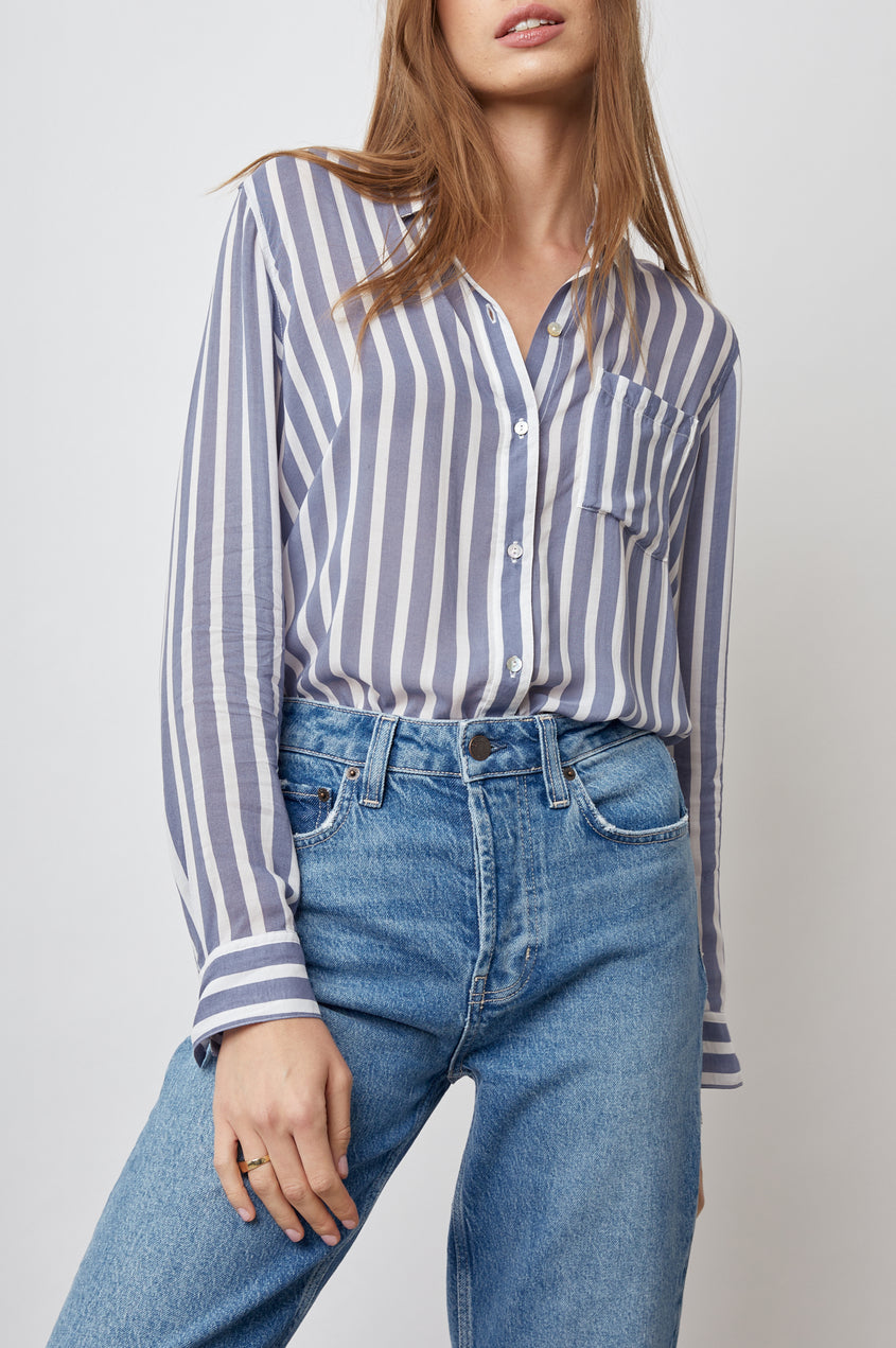 Josephine Shirt - Turin Stripe