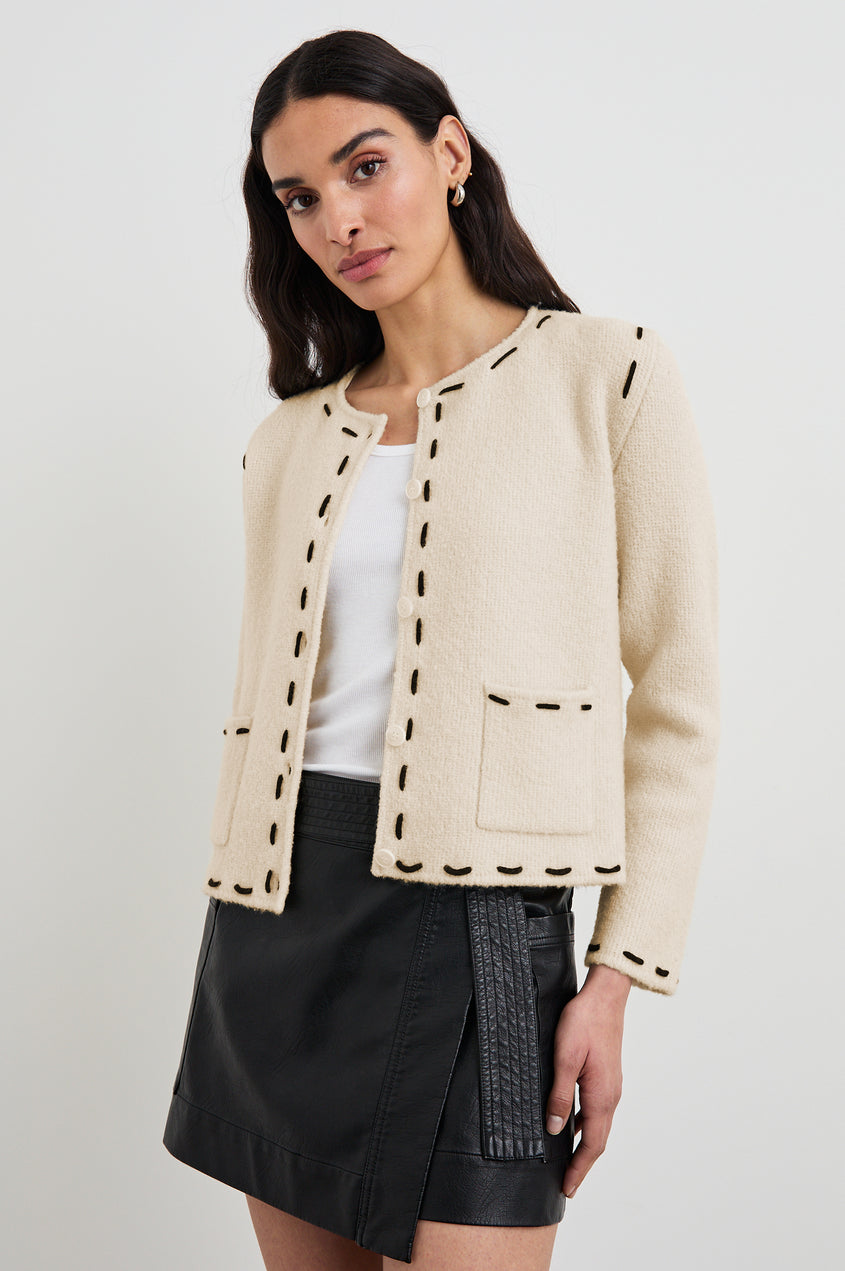 Juliette Cardigan - Ivory