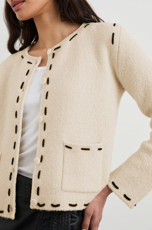 Juliette Cardigan - Ivory