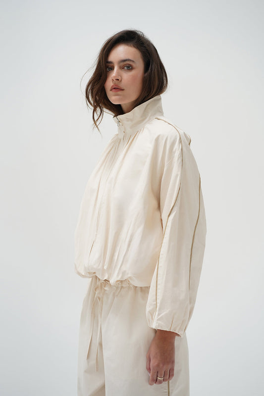 Axis Zip Jacket - Off White
