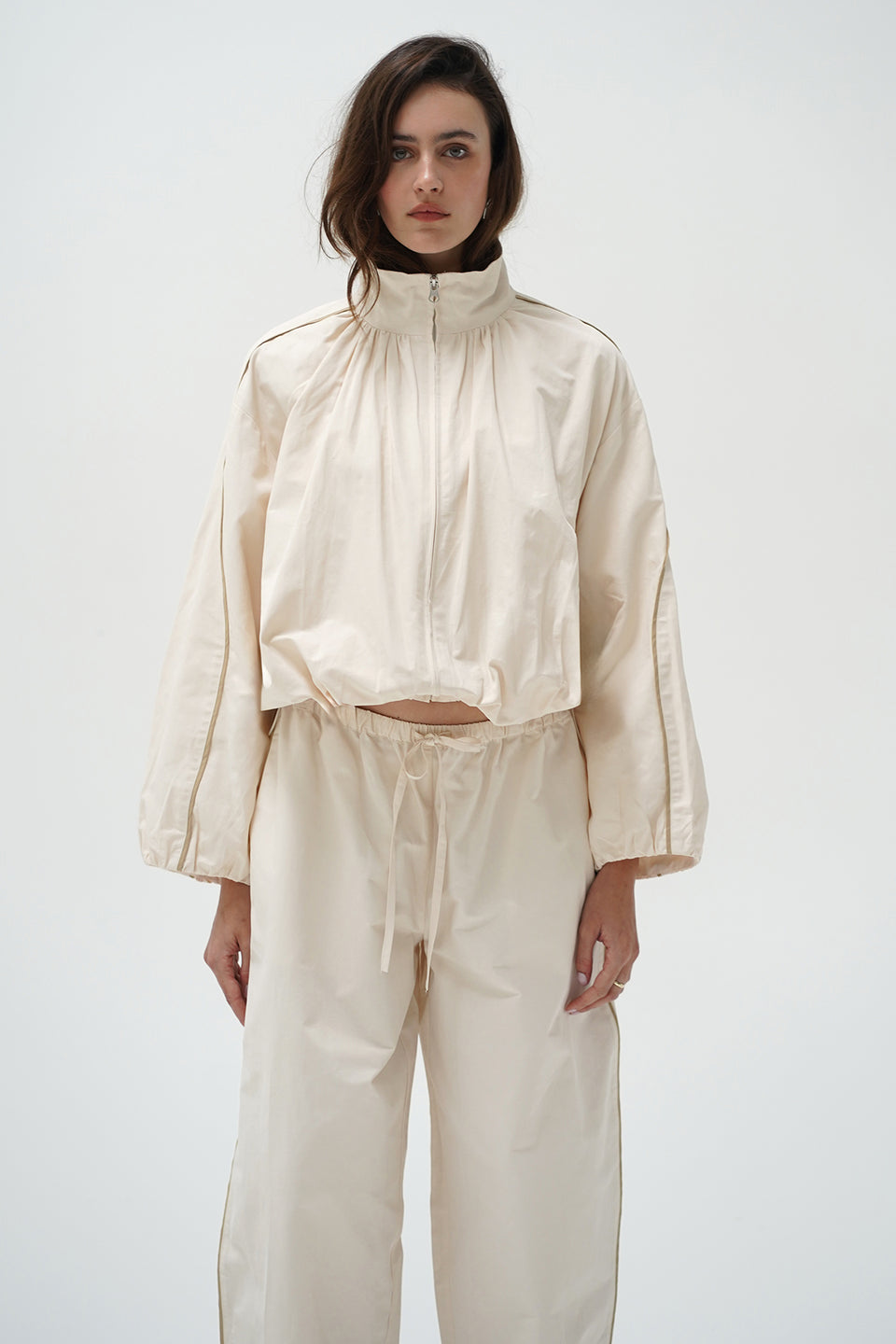 Axis Zip Jacket - Off White