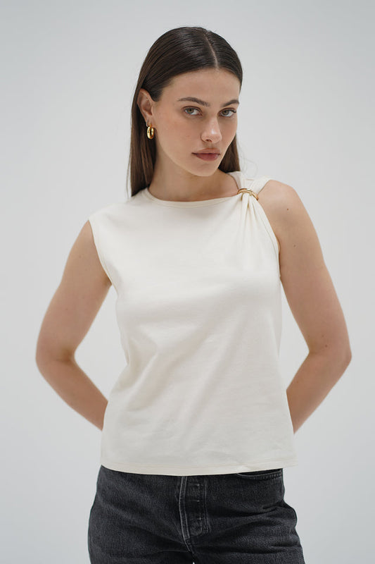 Idol Tee - Coconut Milk