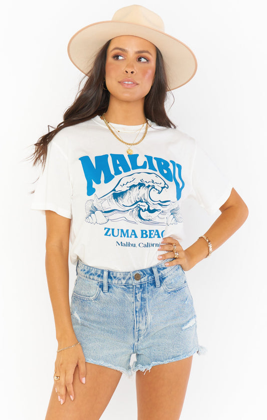 Travis Tee - Malibu Beach Graphic