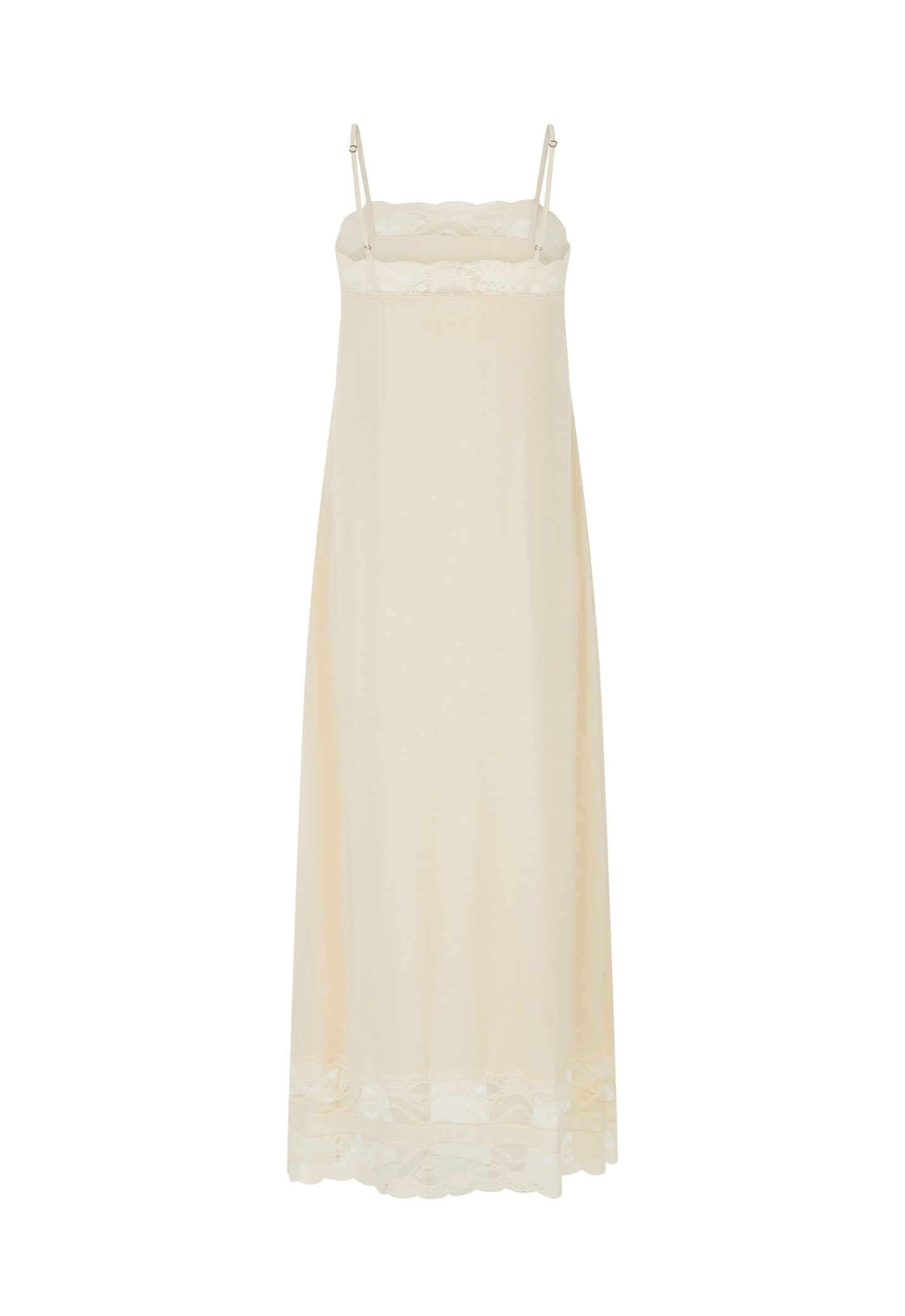 Mila Lace Dress - Vintage Cream