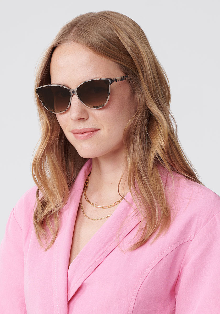 Monroe Nylon Sunglasses - Matte Oyster