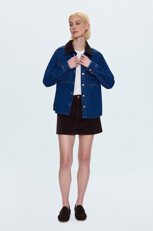 Devon Relaxed Shacket - Infinity