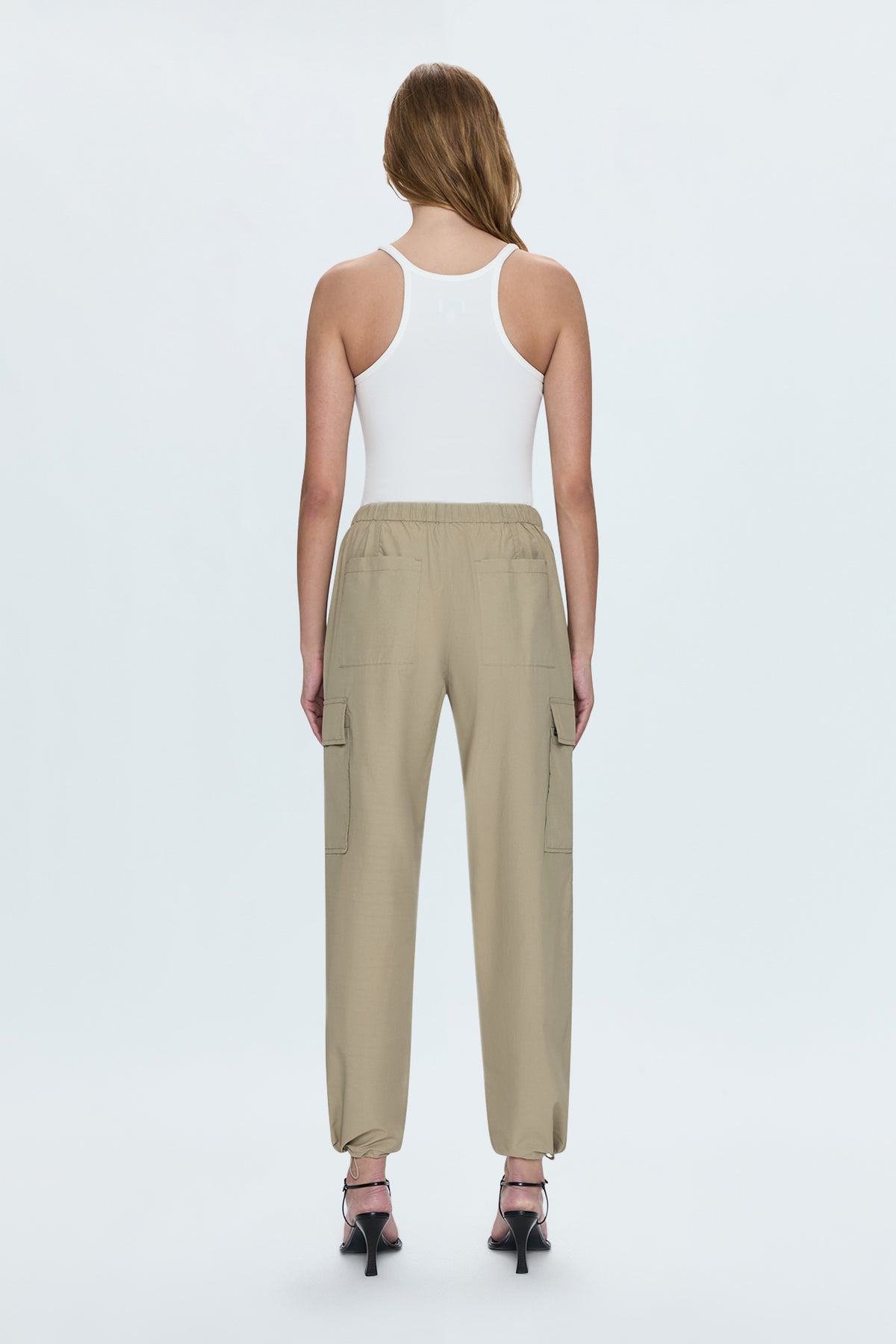 Jade Lightweight Cargo Trouser - Hazel