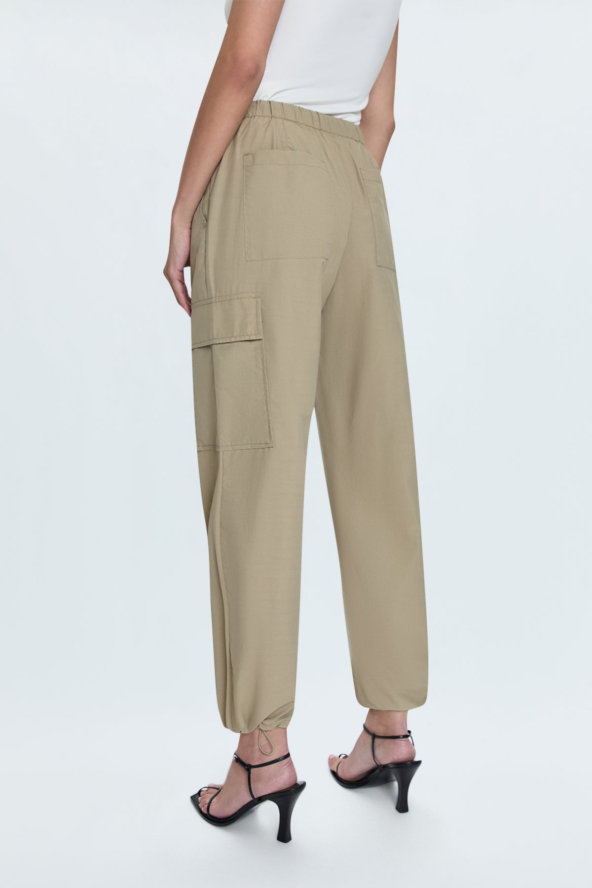 Jade Lightweight Cargo Trouser - Hazel