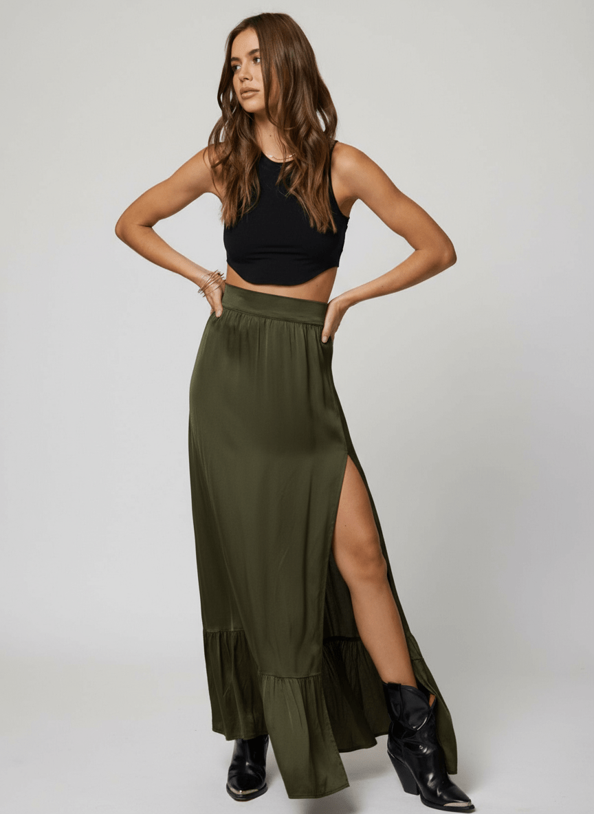 What If Maxi Skirt - Palma