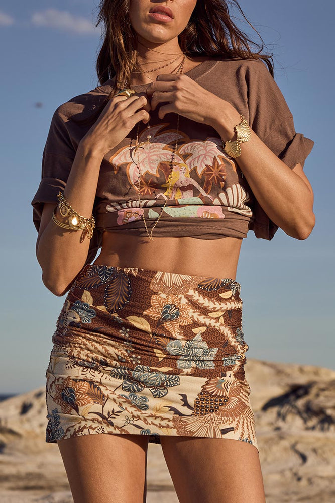 Volcano Goddess Mini Skirt