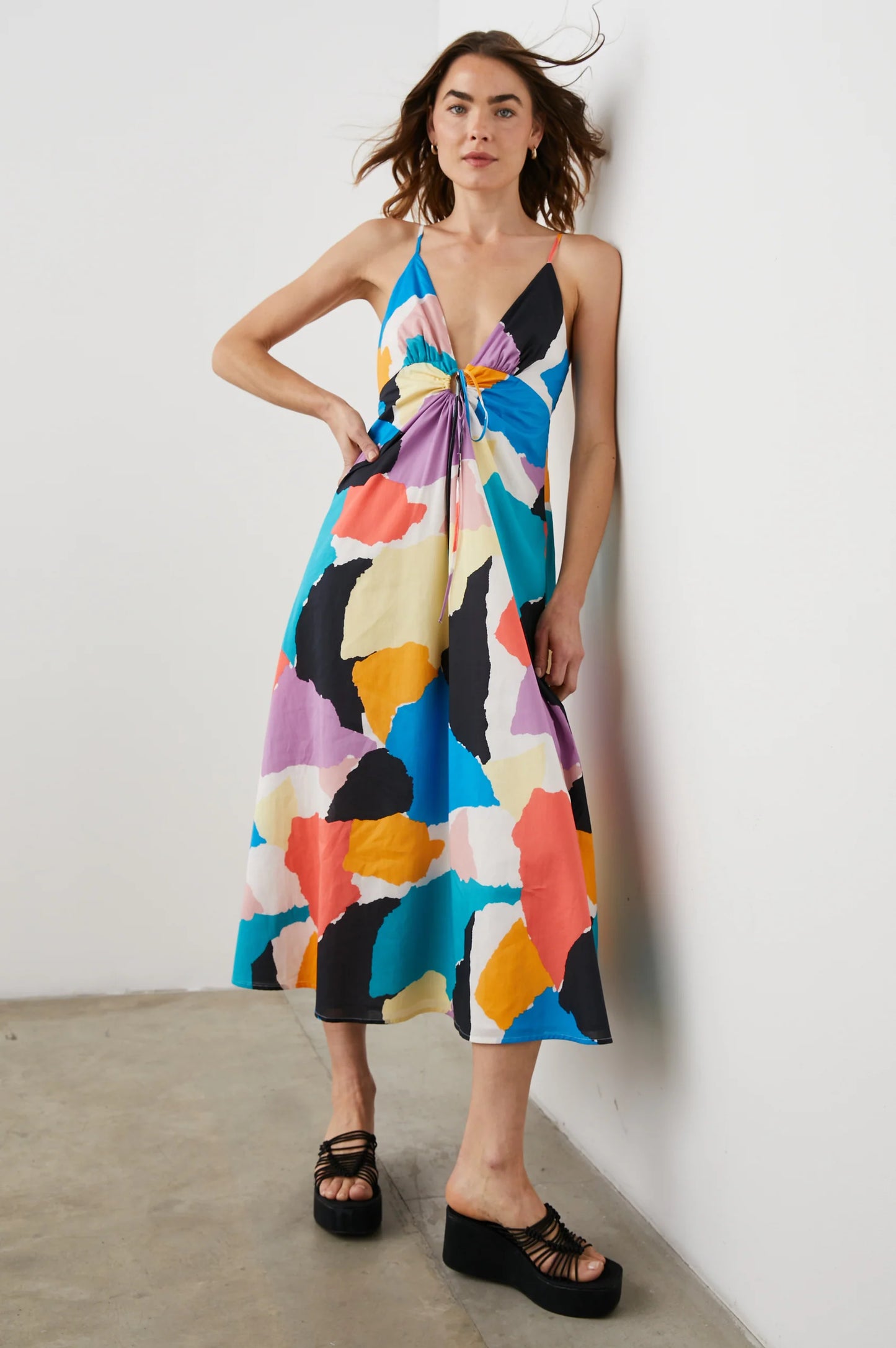 Sabina Dress - Summer Colorblock